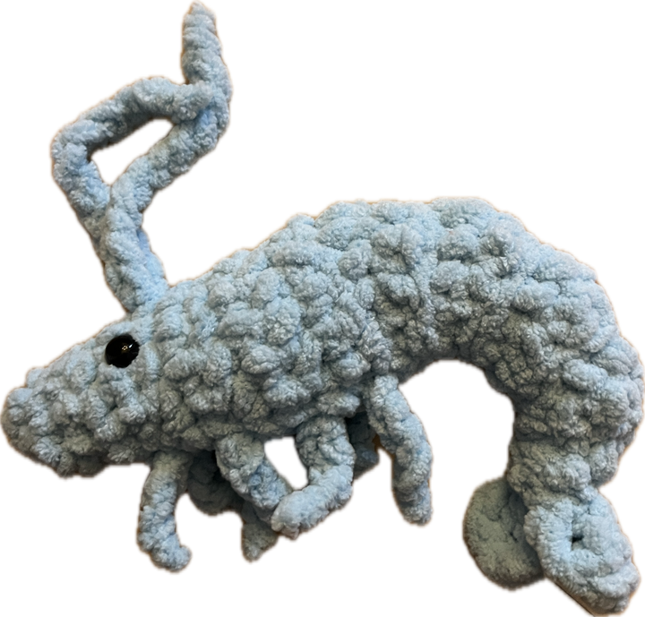 Gehäkelte Garnele "Mila"